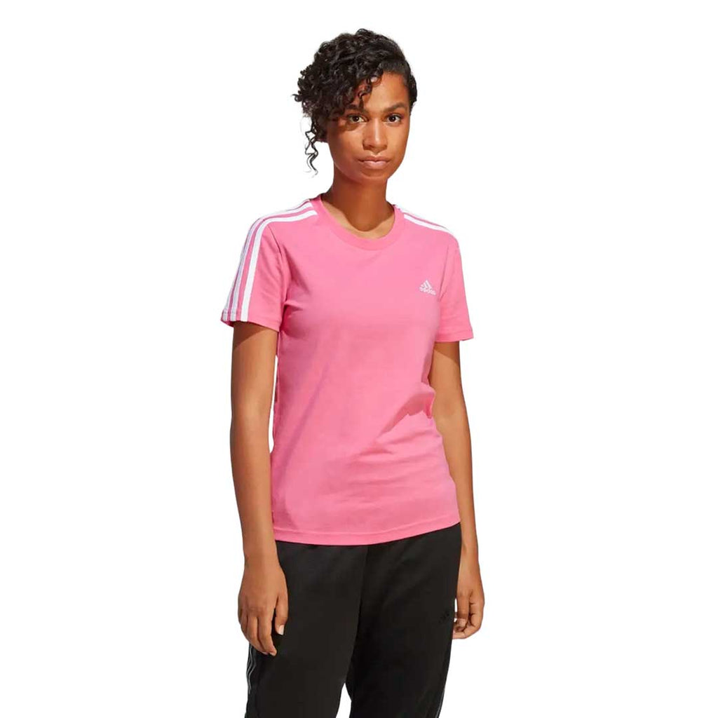 adidas - Women's Essentials Slim 3-Stripes T-Shirt (IB9453)
