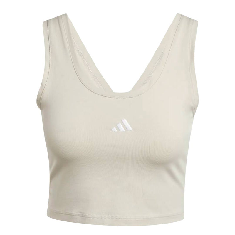 adidas - Women's Essentials Small Logo Cotton Lifestyle Tank Top (JD0561)