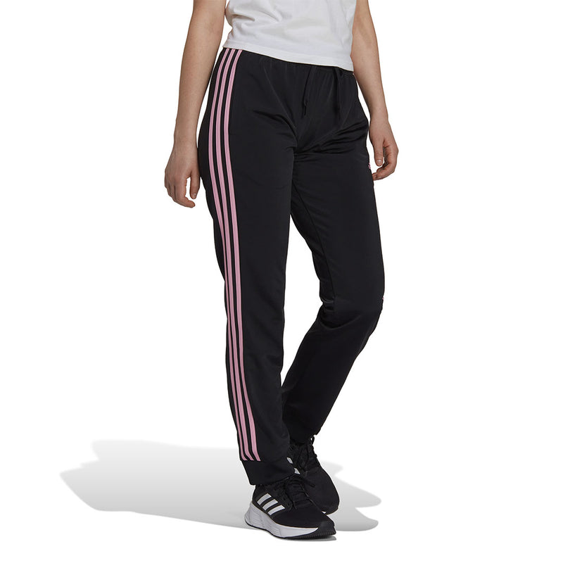 adidas - Pantalon Essentials Warm-Up Slim Tapered à 3 bandes pour femme (HP0461) 