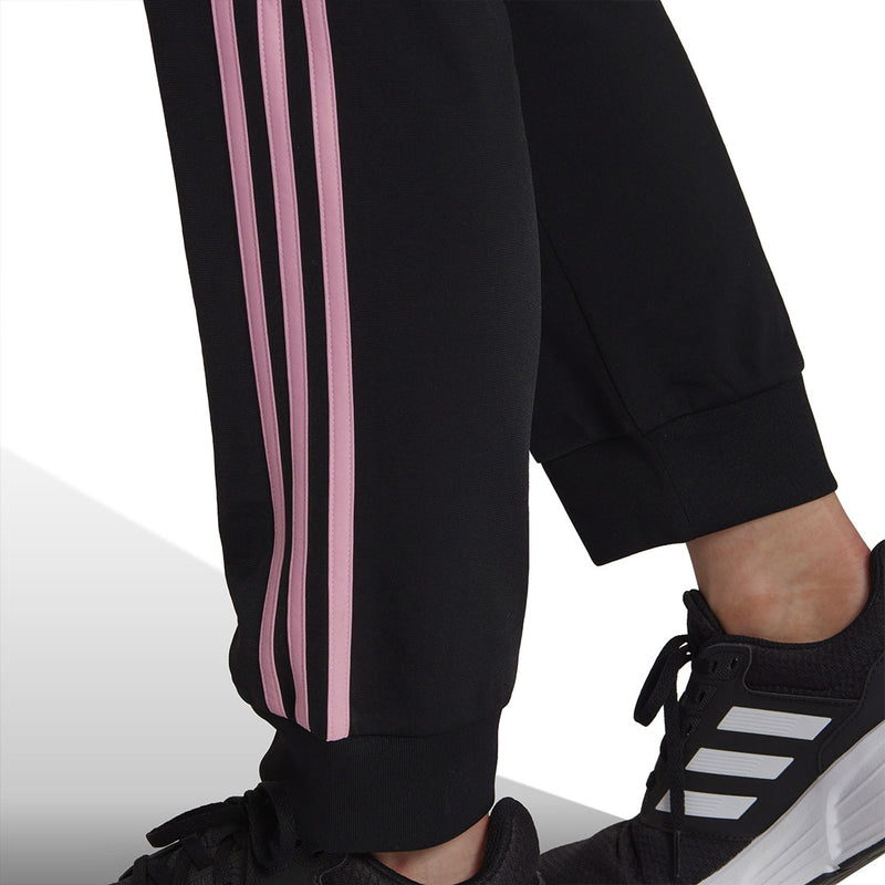 adidas - Pantalon Essentials Warm-Up Slim Tapered à 3 bandes pour femme (HP0461) 