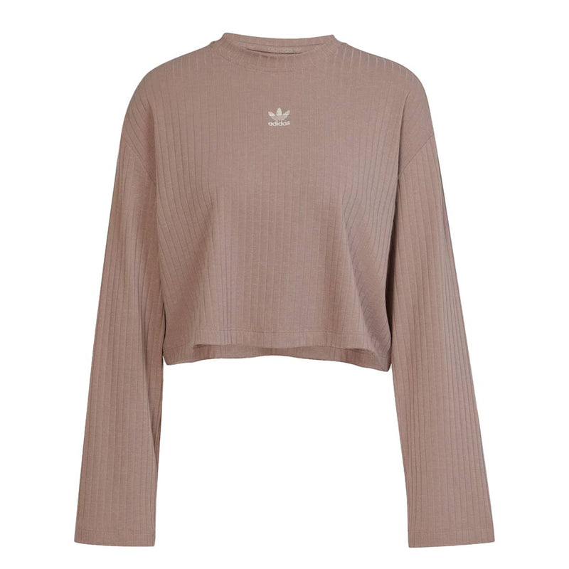 adidas - Women's Essentials Wide Rib Long Sleeve Top (JD5120)