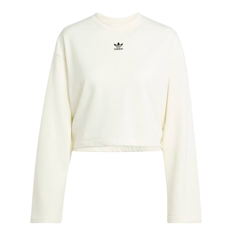 adidas - Women's Essentials Winterized Wide Rib Long Sleeve Top (JV7456)