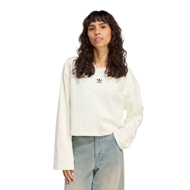 adidas - Women's Essentials Winterized Wide Rib Long Sleeve Top (JV7456)