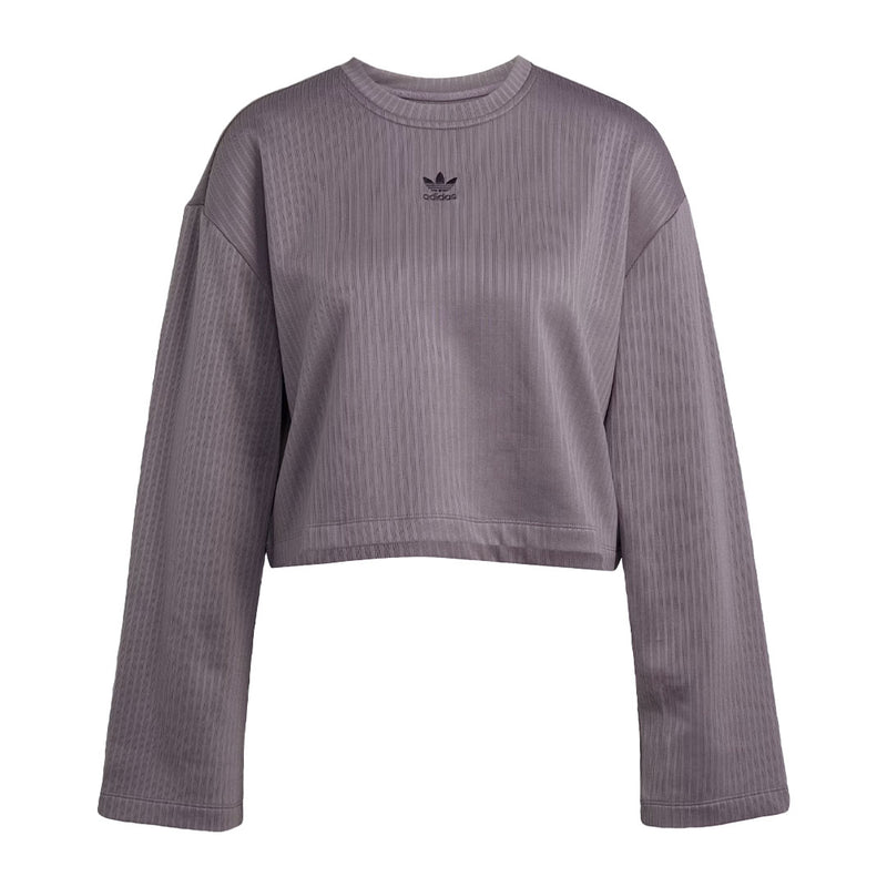 adidas - Women's Essentials Winterized Wide Rib Long Sleeve Top (JV7457)