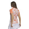 adidas - Women's Floral Golf Polo (Plus Size) (IA9129)
