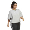 adidas - Women's Future Icons 3-Stripes T-Shirt (Plus Size) (IC0462)
