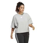 adidas - Women's Future Icons 3-Stripes T-Shirt (Plus Size) (IC0462)