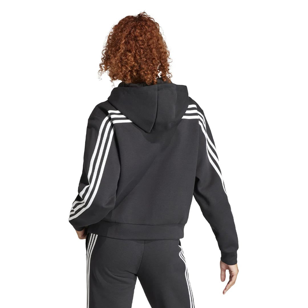 adidas - Women's Future Icons 3-Stripes Full Zip Hoodie (IN9475