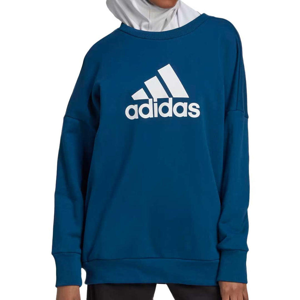 adidas Women s Future Icons Badge of Sport Sweatshirt HN0689 SVP Sports