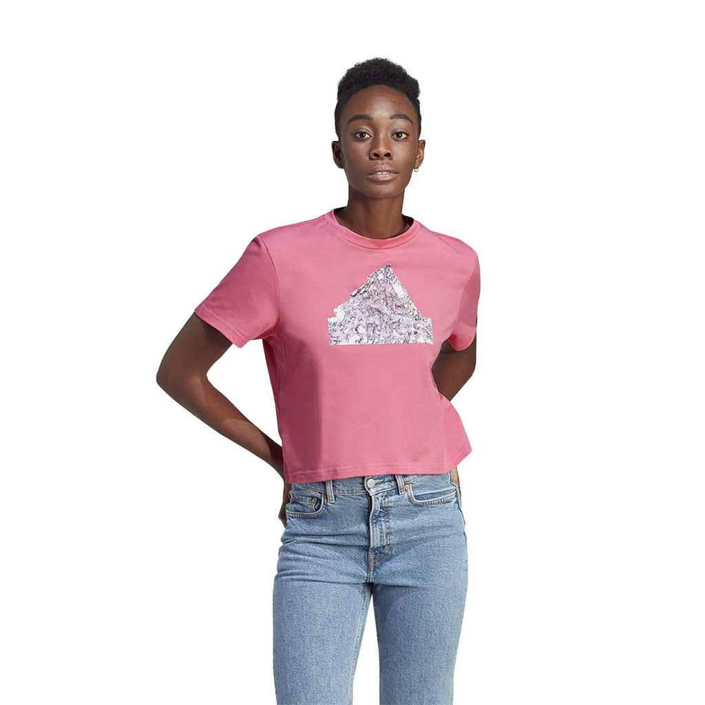 adidas - Women's Future Icons Graphic Crop T-Shirt (II6074)