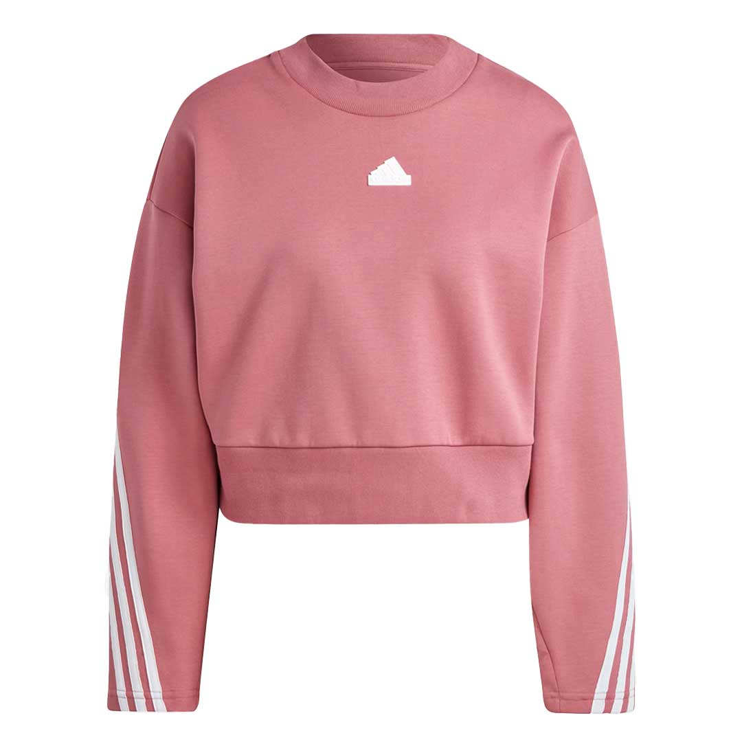adidas three stripe sweatshirt womens