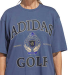 adidas - Women's Go-To Crest Graphic Boyfriend Short Sleeve T-Shirt (IS3273)
