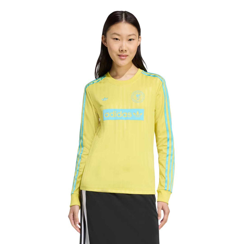 adidas - Women's Graphic Soccer Bodycon Long Sleeve Jersey (JW2561)