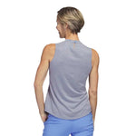 adidas - Women's Heathered Sleeveless Polo (HS8947)