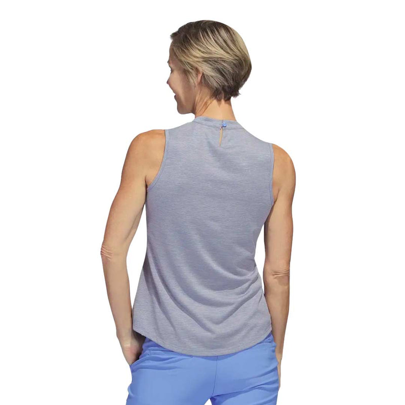 adidas - Women's Heathered Sleeveless Polo (HS8947)