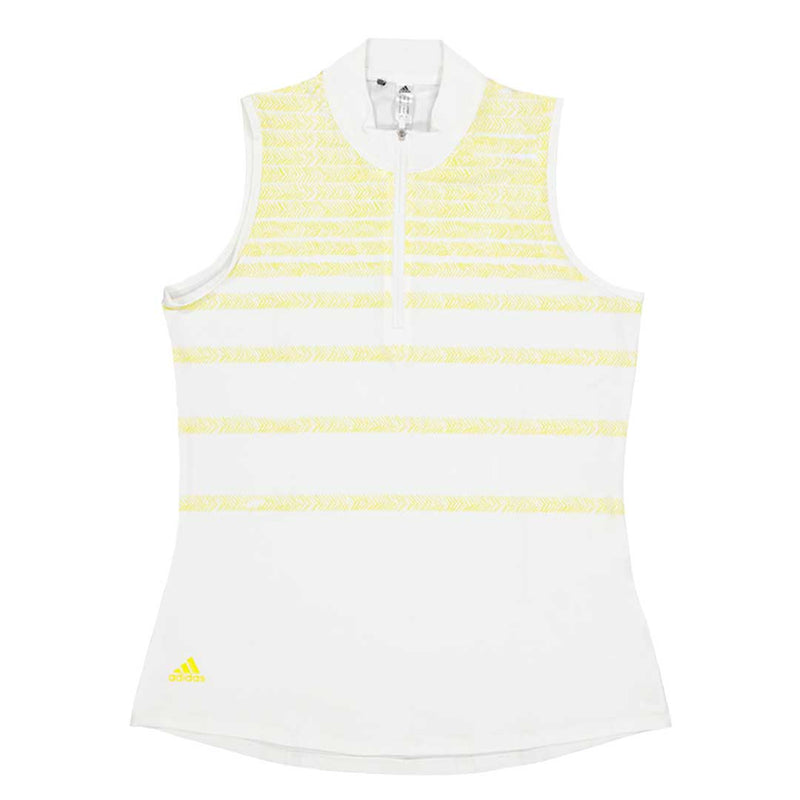 adidas - Women's Herringbone Stripe Sleeveless Polo (HN9321)