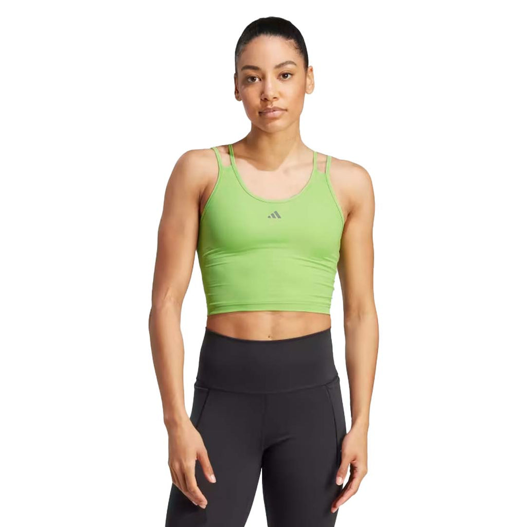 adidas - Débardeur court HIIT Heat.Rdy pour femme (HY3219)