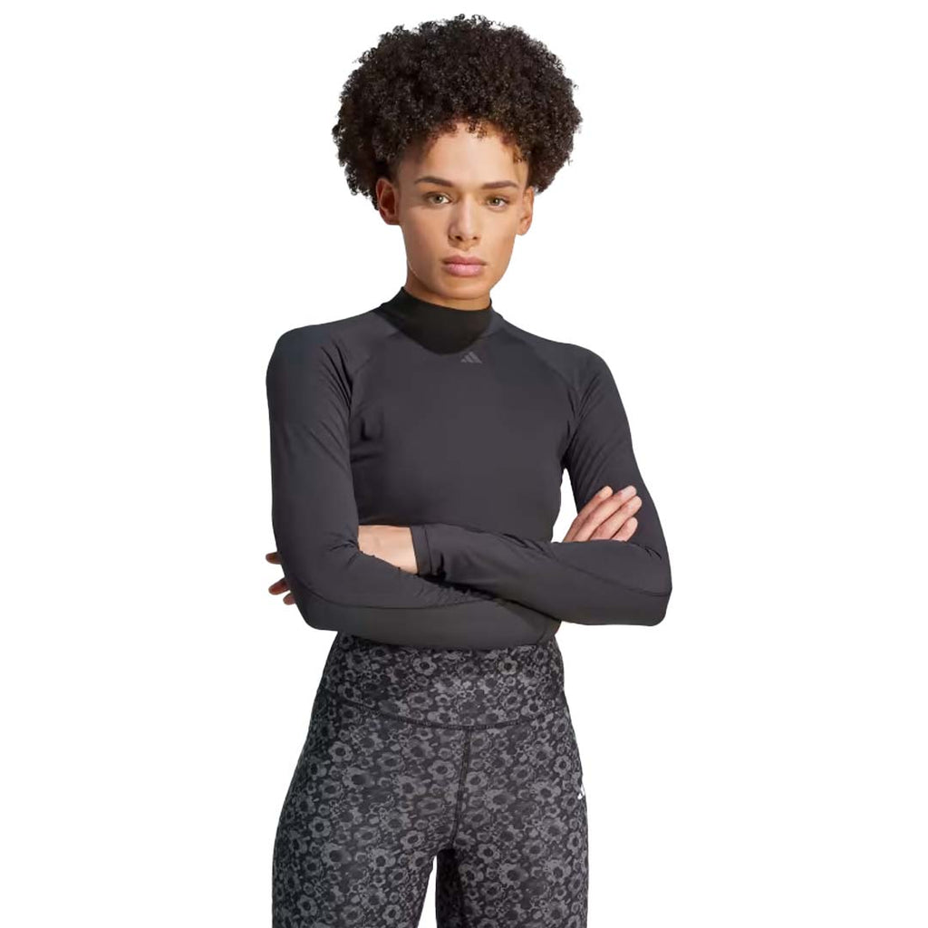 adidas - Women's HIIT Heat.Rdy Long Sleeve Crop T-Shirt (HY3220)
