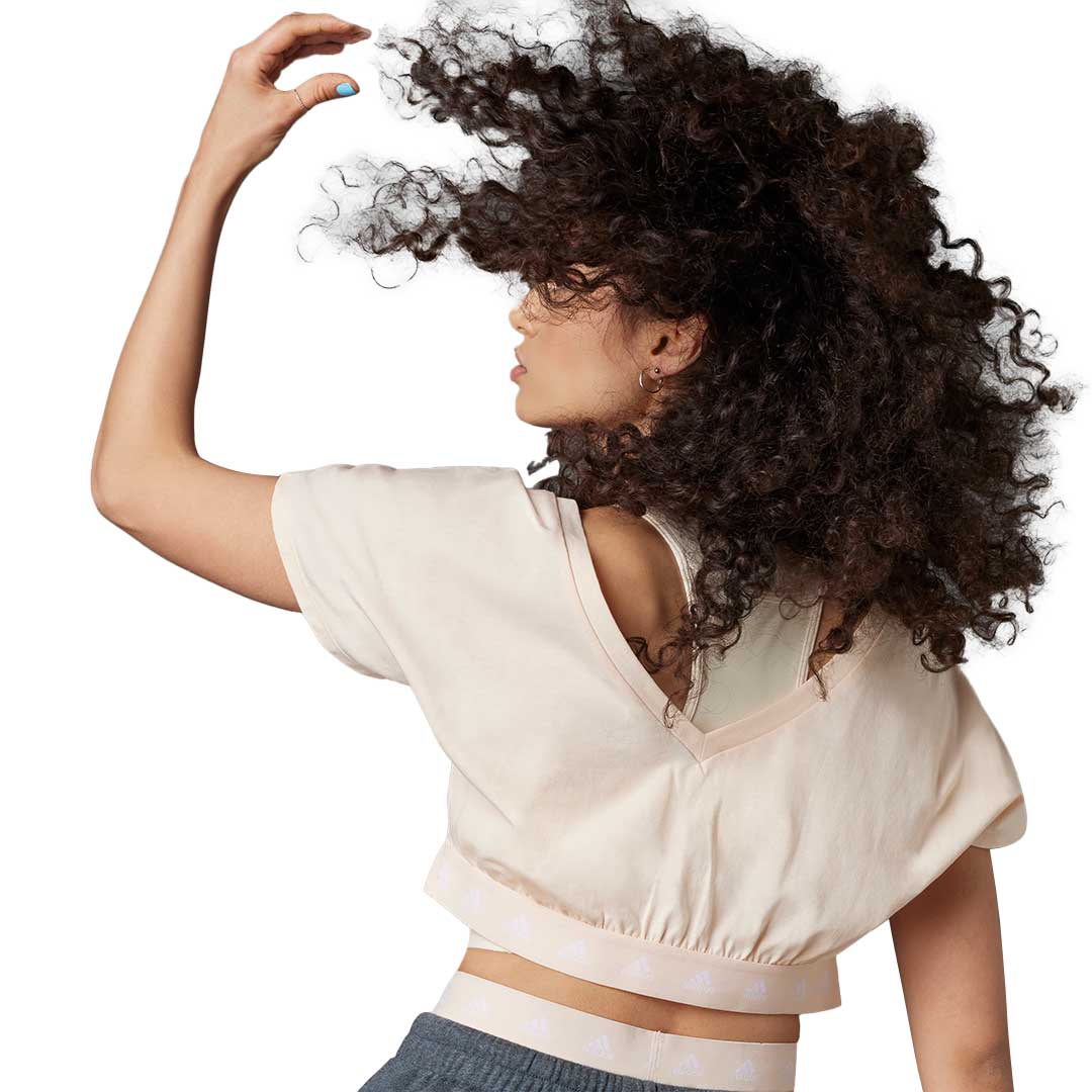 adidas - Women's Hyperglam Cropped Cotton T-Shirt (HZ9667) – SVP