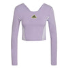 adidas - Women's Hyperpulse Cropped  Long Sleeve Top (HU0264)