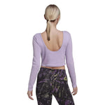 adidas - Women's Hyperpulse Cropped  Long Sleeve Top (HU0264)