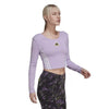 adidas - Women's Hyperpulse Cropped  Long Sleeve Top (HU0264)