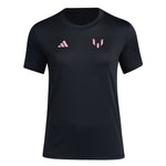 adidas - Women's Inter Miami CF Leonel Messi Logo Short Sleeve T-Shirt (JF4291)