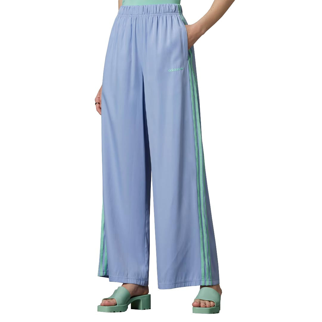 ボトムスその他 adidas wide pants blue IT8170 adidas Island Club Wide Leg Pants - Blue | Free Shipping