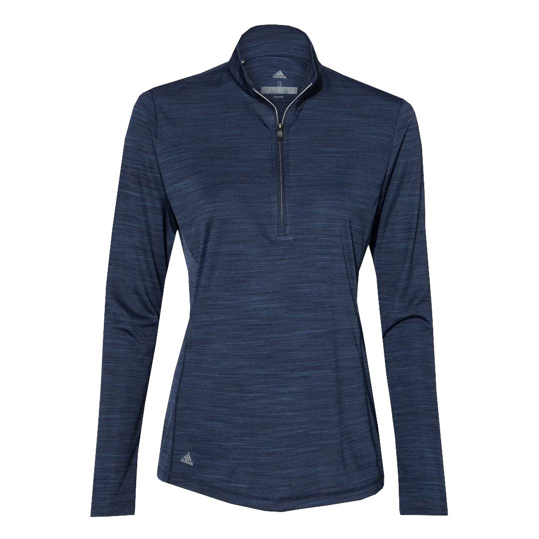 adidas - Women's Lightweight Melange 1/4 Zip Pullover (FK3706