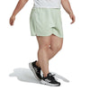 adidas - Women's Linear French Terry Shorts (Plus Size) (HL4391)