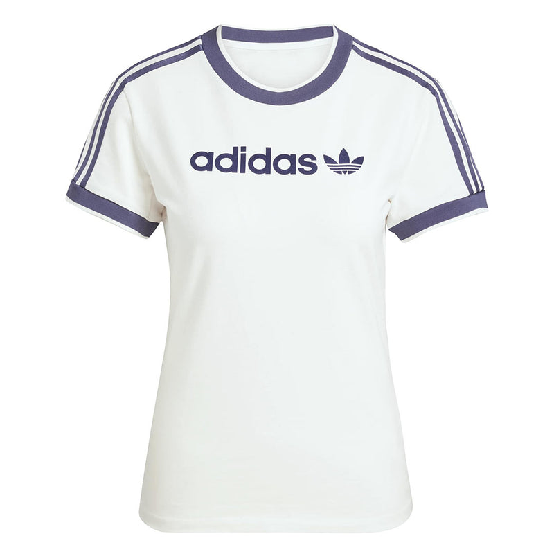 adidas - Women's Linear Logo 3-Stripes T-Shirt (JD2723)