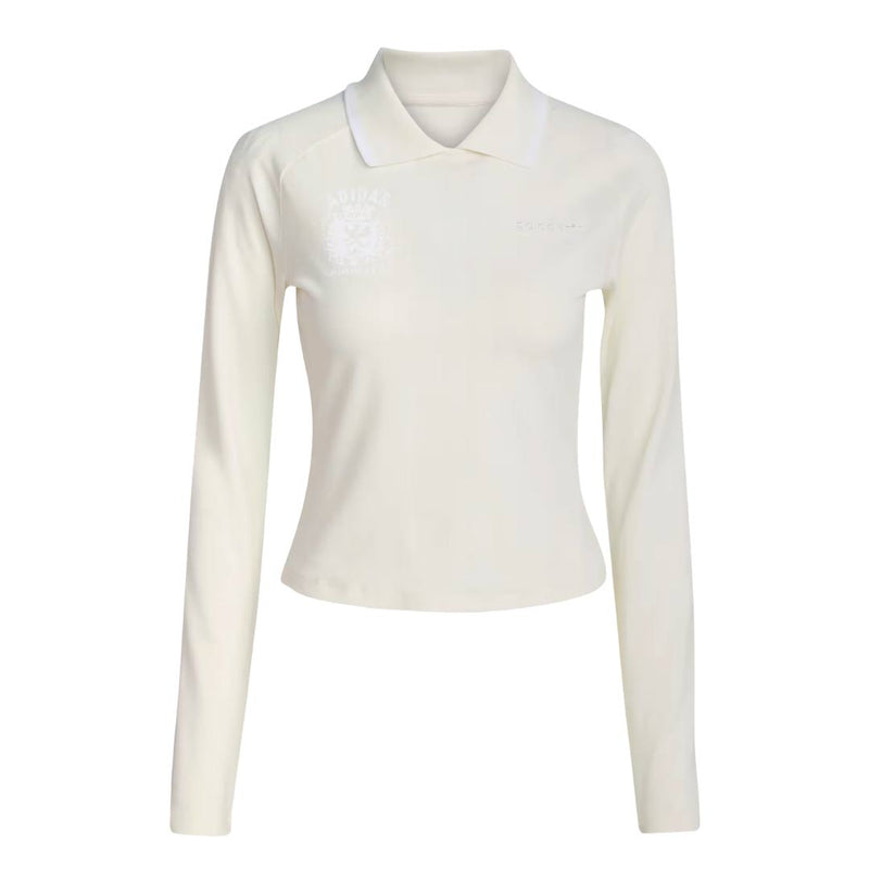 adidas - Women's Long Sleeve Crest Polo (JY2848)