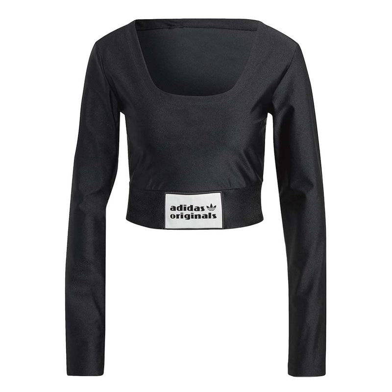 adidas - Women's Long Sleeve Crop Top (IC8549)