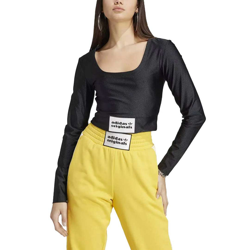 adidas - Women's Long Sleeve Crop Top (IC8549)