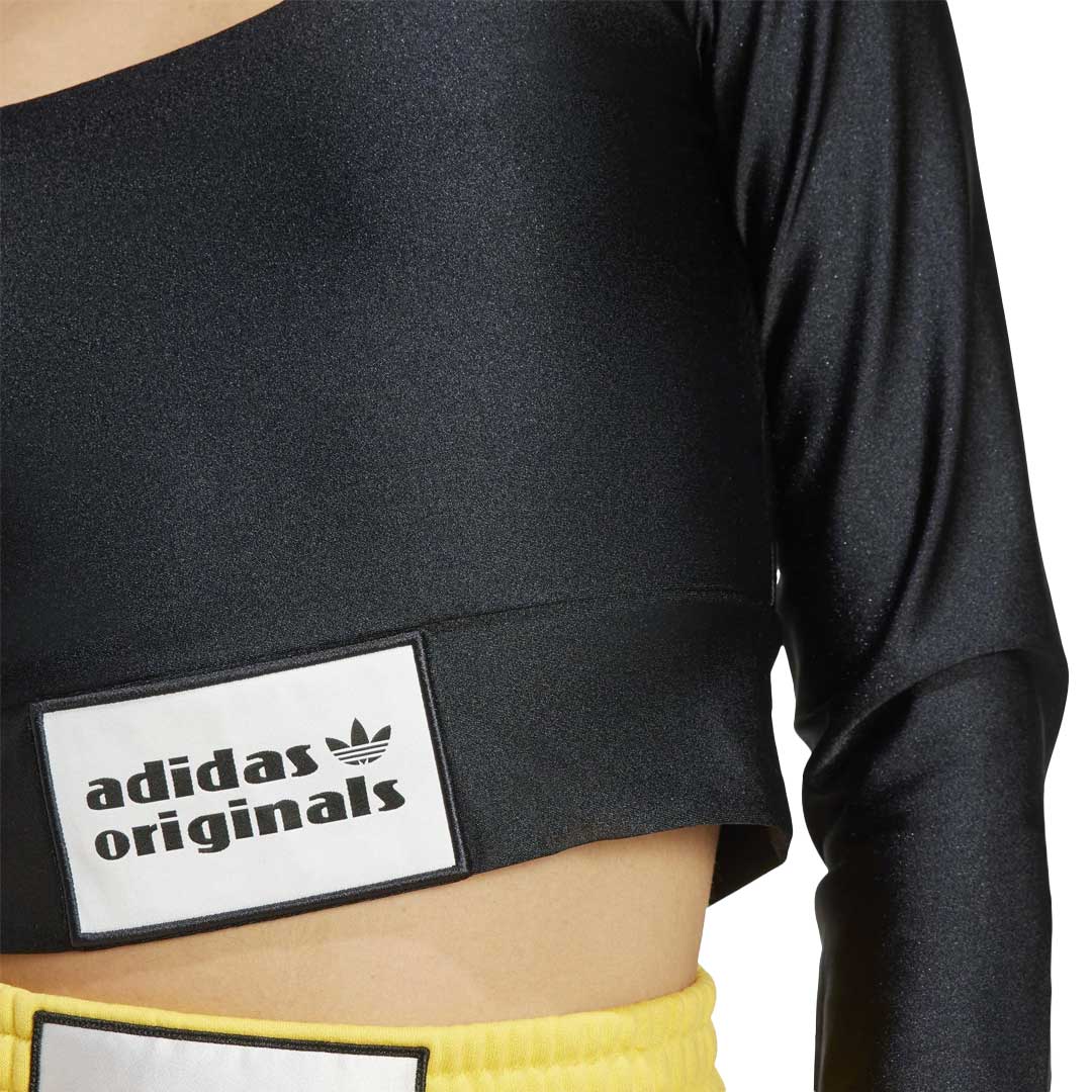 adidas - Women's Long Sleeve Crop Top (IC8549) – SVP Sports