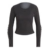 adidas - T-shirt de yoga à manches longues pour femme (HR5076) 