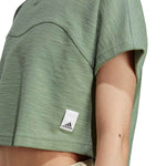 adidas - Women's Lounge Terry Loop Crop Top (HZ1607)