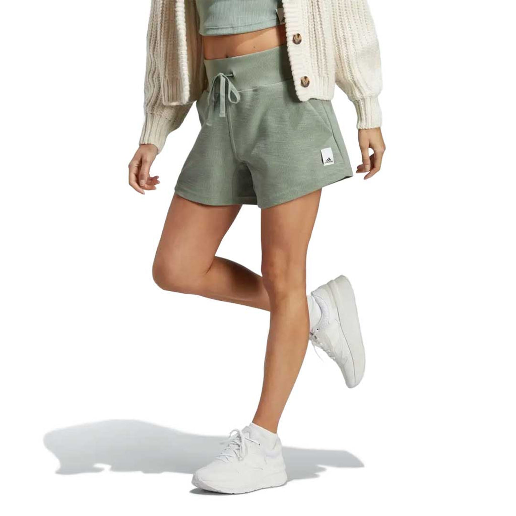 adidas - Women's Lounge Terry Loop Shorts (HZ1602)