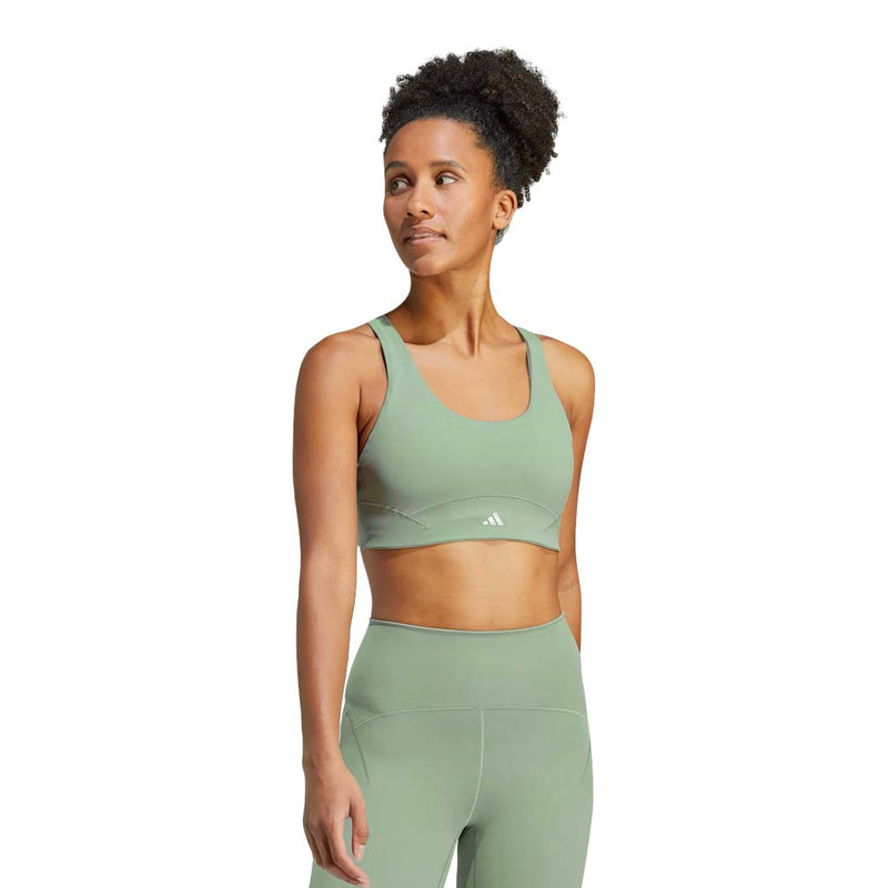 adidas - Women's Luxe Studio Medium-Support Bra (HR3034)
