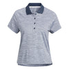 adidas - Women's Melange Short Sleeve Polo (HI3985)