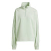 adidas - Women's Neutral Court Polar Fleece 1/4 Zip Track Top (IS5242)
