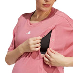adidas - T-shirt d'allaitement pour femme (maternité) (IC2326) 