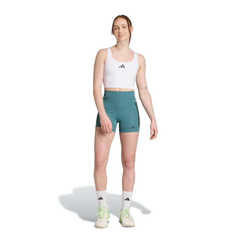 adidas - Women's Optime 3-Stripes 1/4 Shorts (JX2817-4IN)