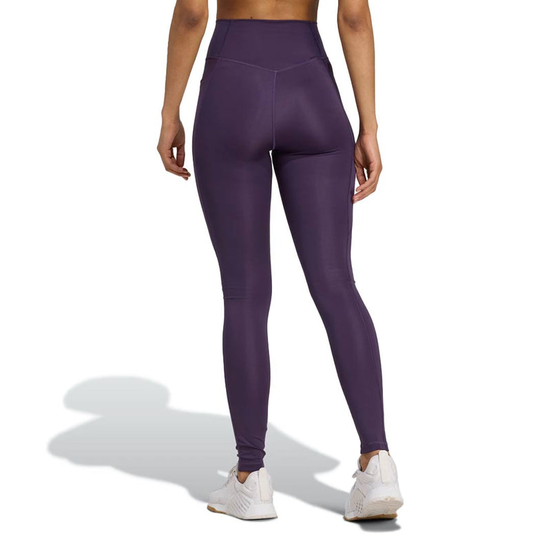 adidas - Women's Optime Essentials Stash Pocket Full-Length Leggings (JW7648)