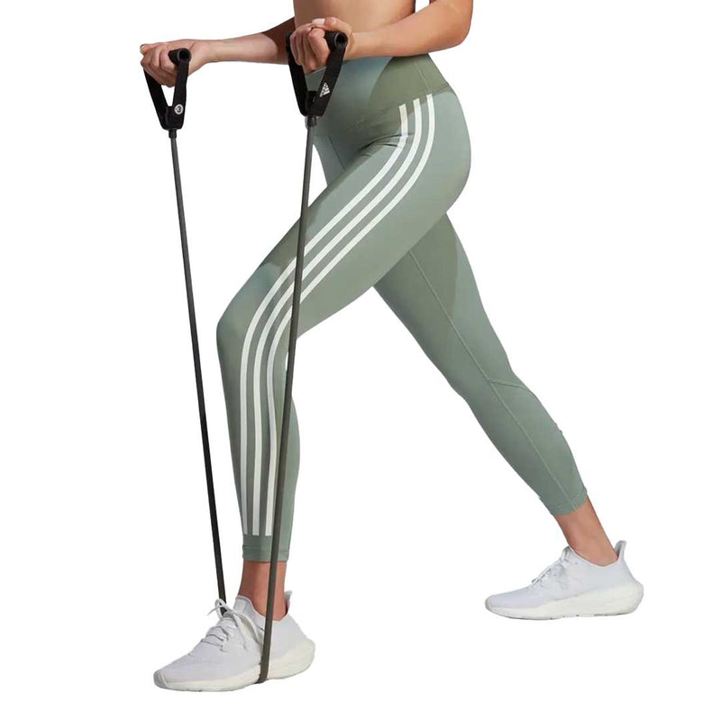 adidas - Women's Optime Train Icons 3-Stripes 7/8 Leggings (HR9595)