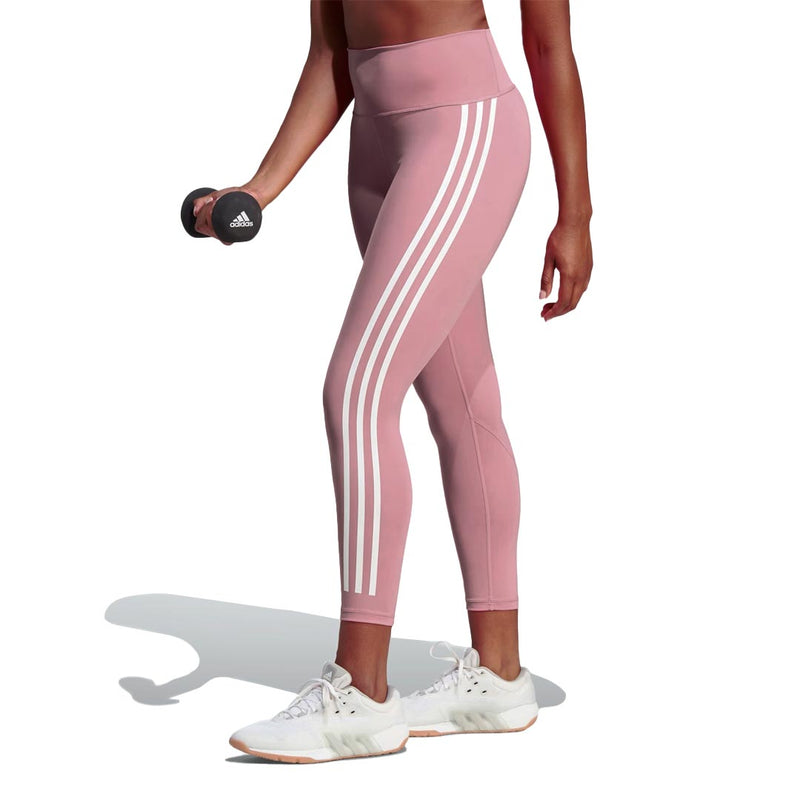 adidas - Women's Optime TrainIcons 3-Stripes 7/8 Leggings (IK4295)
