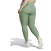 adidas - Women's Optime Trainicons 3-Stripes 7/8 Leggings (Plus Size) (HR5454)