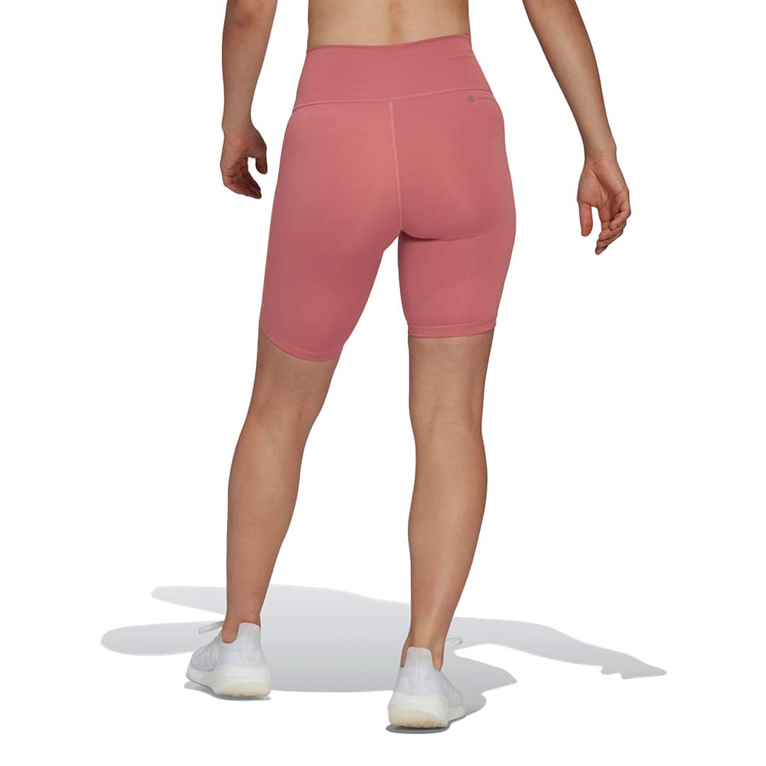 adidas - Women's Optime Trainicons 3-Stripes Biker Shorts