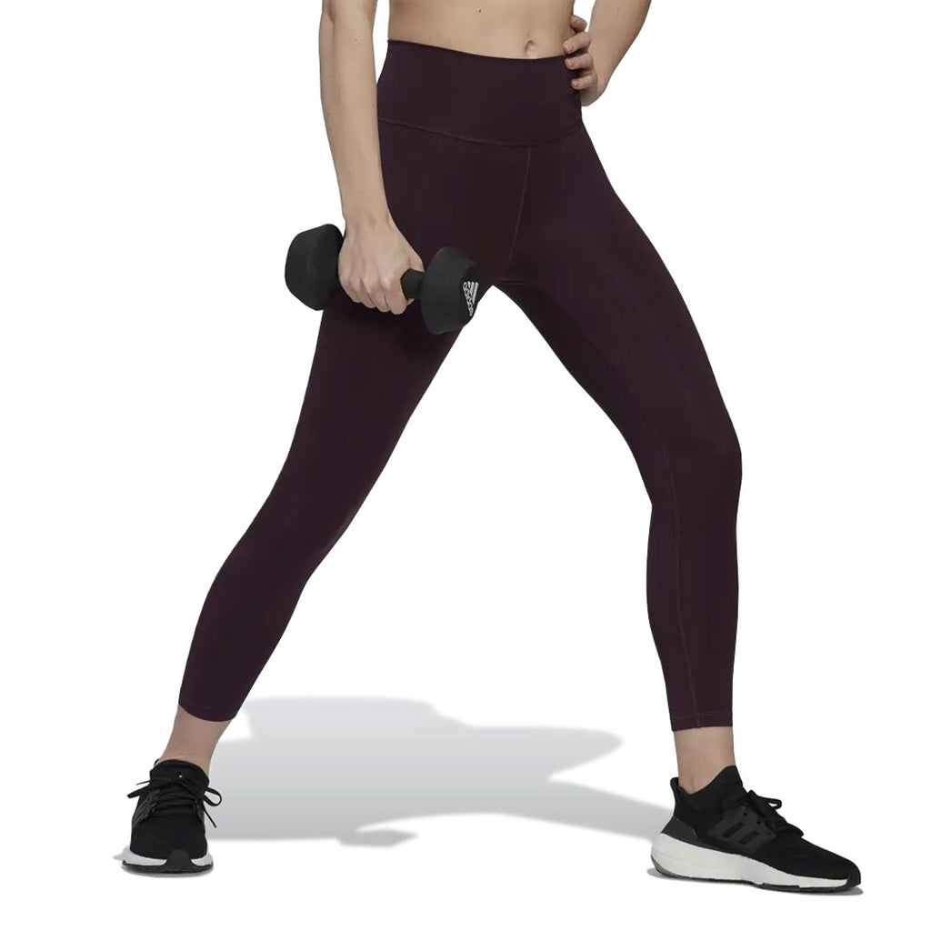 adidas - Legging d'entraînement 7/8 Optime pour femme (HM1175)