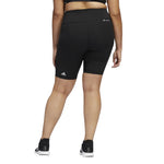 adidas - Women's Optime Training Biker Shorts (Plus Size) (HC2990)